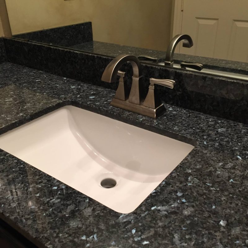 Blue Pearl Granite Vanity in Garland, TX - EconGranite