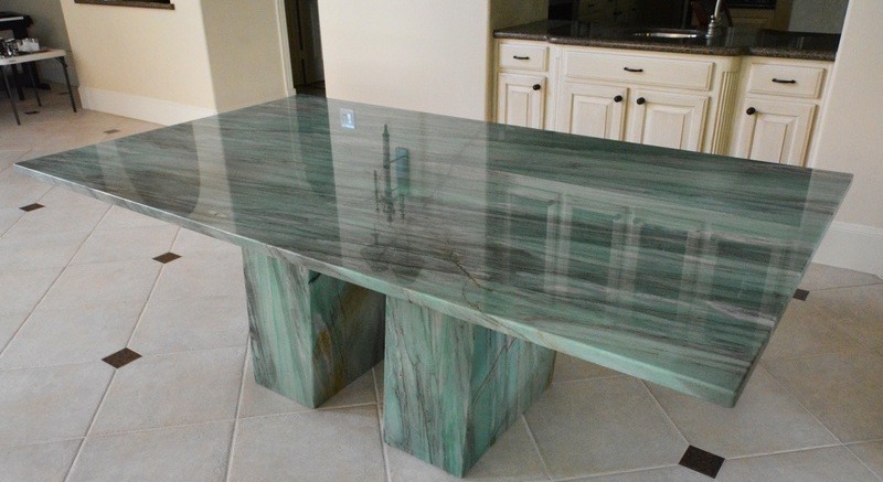 quartzite emerald table
