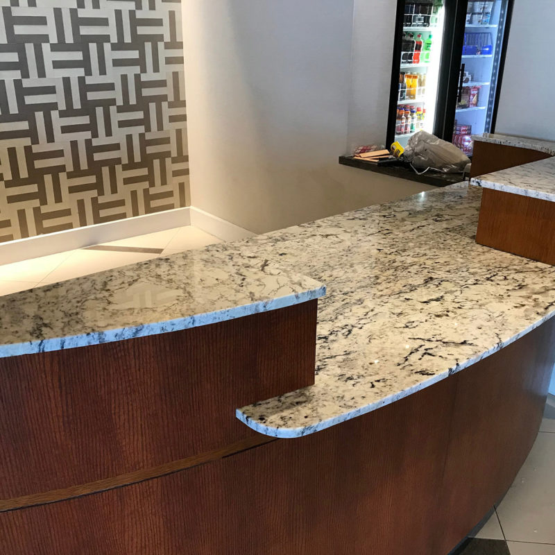 White Ice Granite Counter Top in Dallas, TX EconGranite